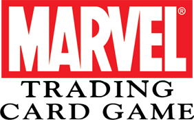 Marvel Trading Card Game title screen for Nintendo DS